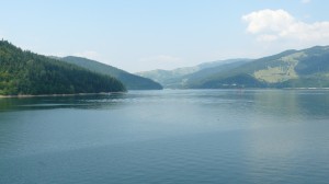 Lacul Bicaz, de pe baraj