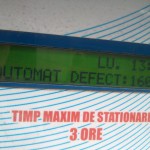 Automat parcare defect