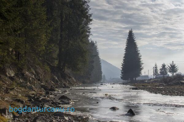 Cu mocanița Huțulca la Moldovița, Suceava, România.