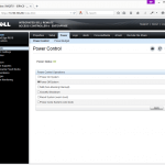 idrac-control-power