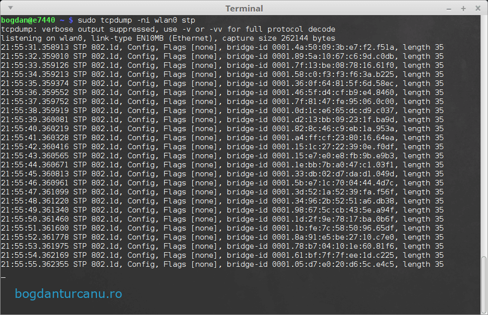 Metoda de atac asupra  Spanning Tree Protocol