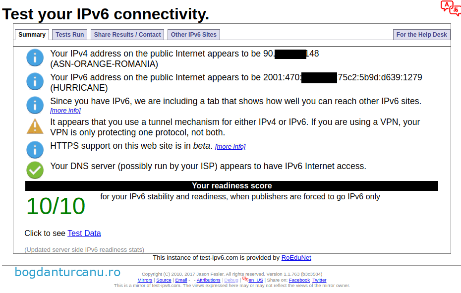 test ipv6